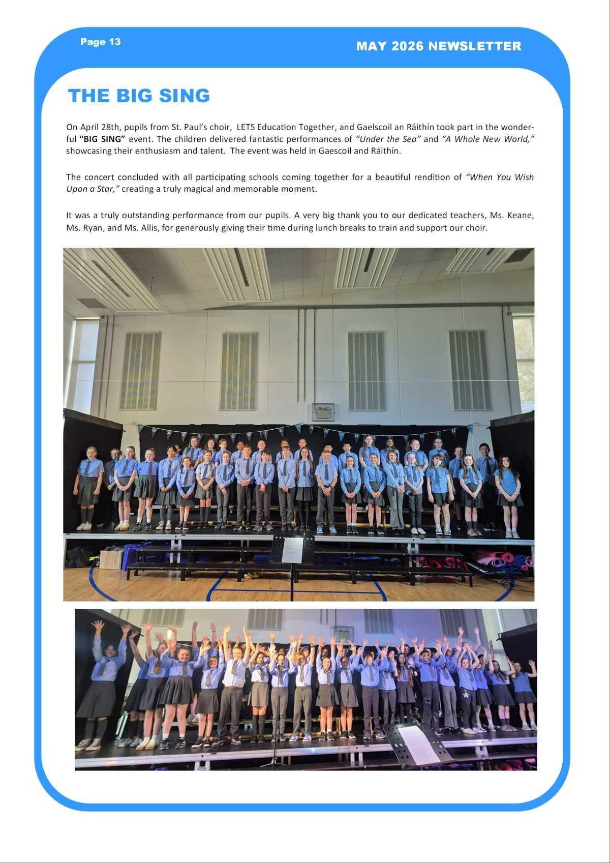 May Newsletter