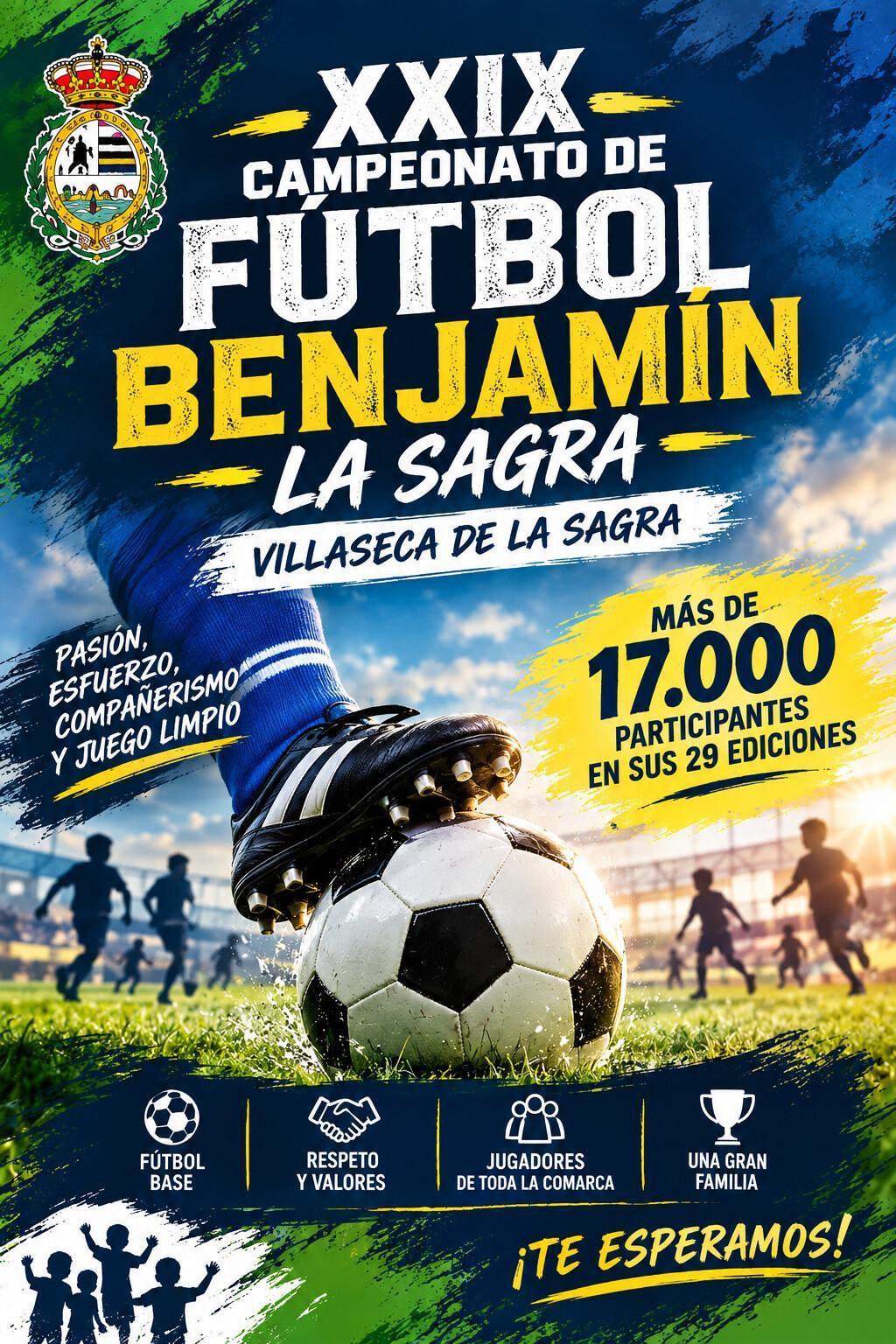 "XXIX Campeonato de Fútbol Benjamín" La Sagra