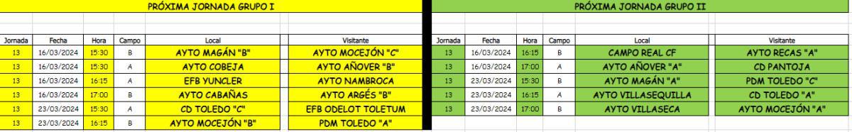 YA TIENEN FECHA LOS PARTIDOS APLAZADOS