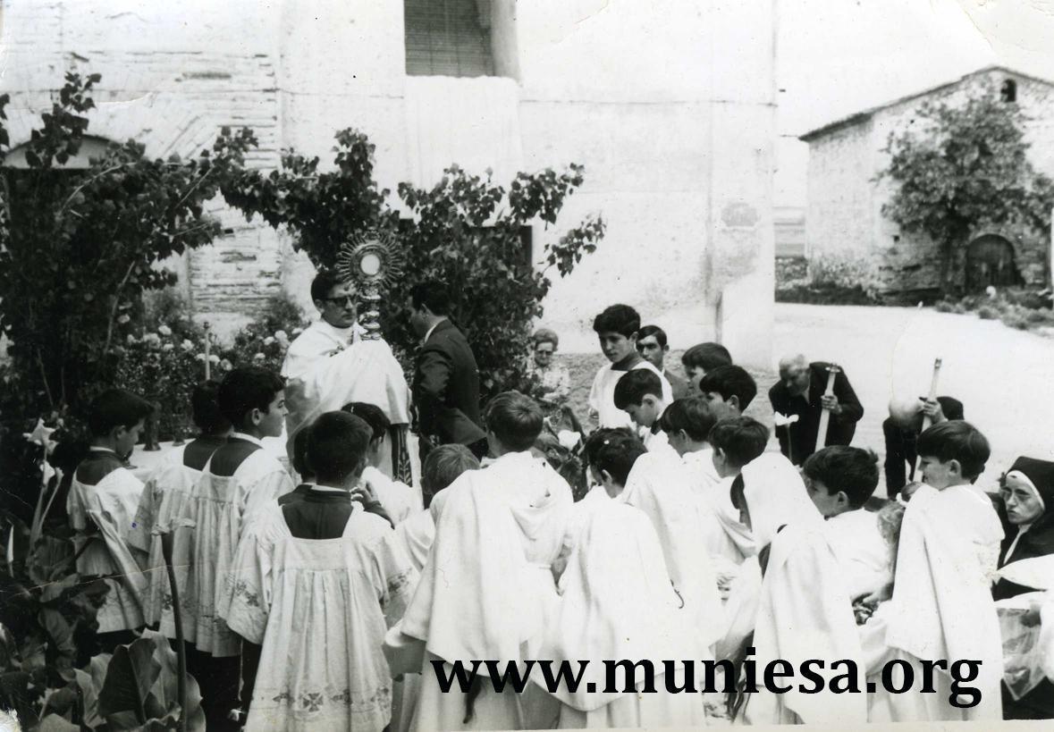 MUNIESA. PROCESION DEL CORPUS Y FIESTA DE LA MINERVA, SUSPENDIDAS MUNIESA. PROCESION DEL CORPUS Y FIESTA DE LA MINERVA, SUSPENDIDAS
