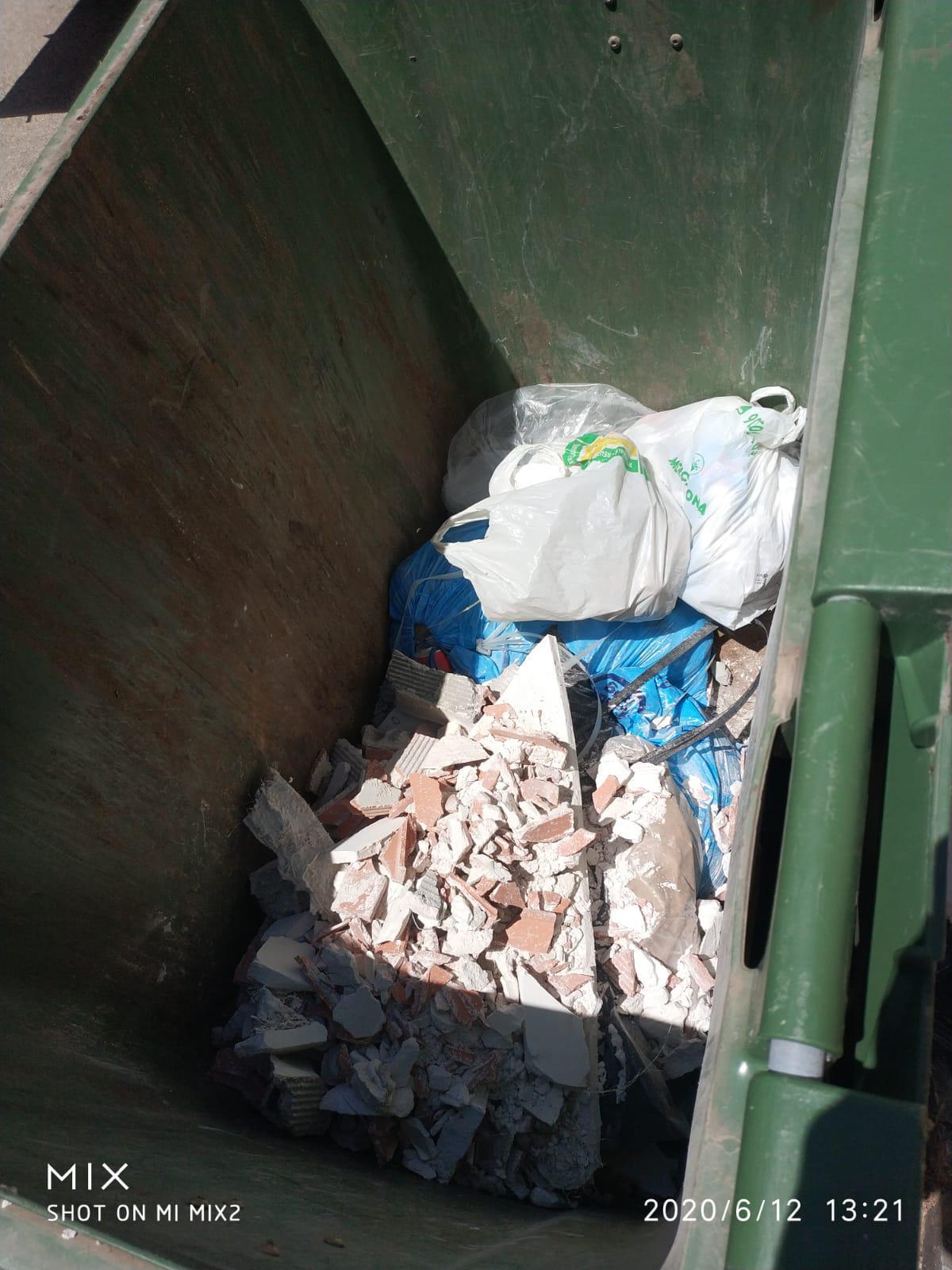 MUNIESA. CONTENEDORES DE BASURA. SANCIONES MUNIESA. CONTENEDORES DE BASURA. SANCIONES