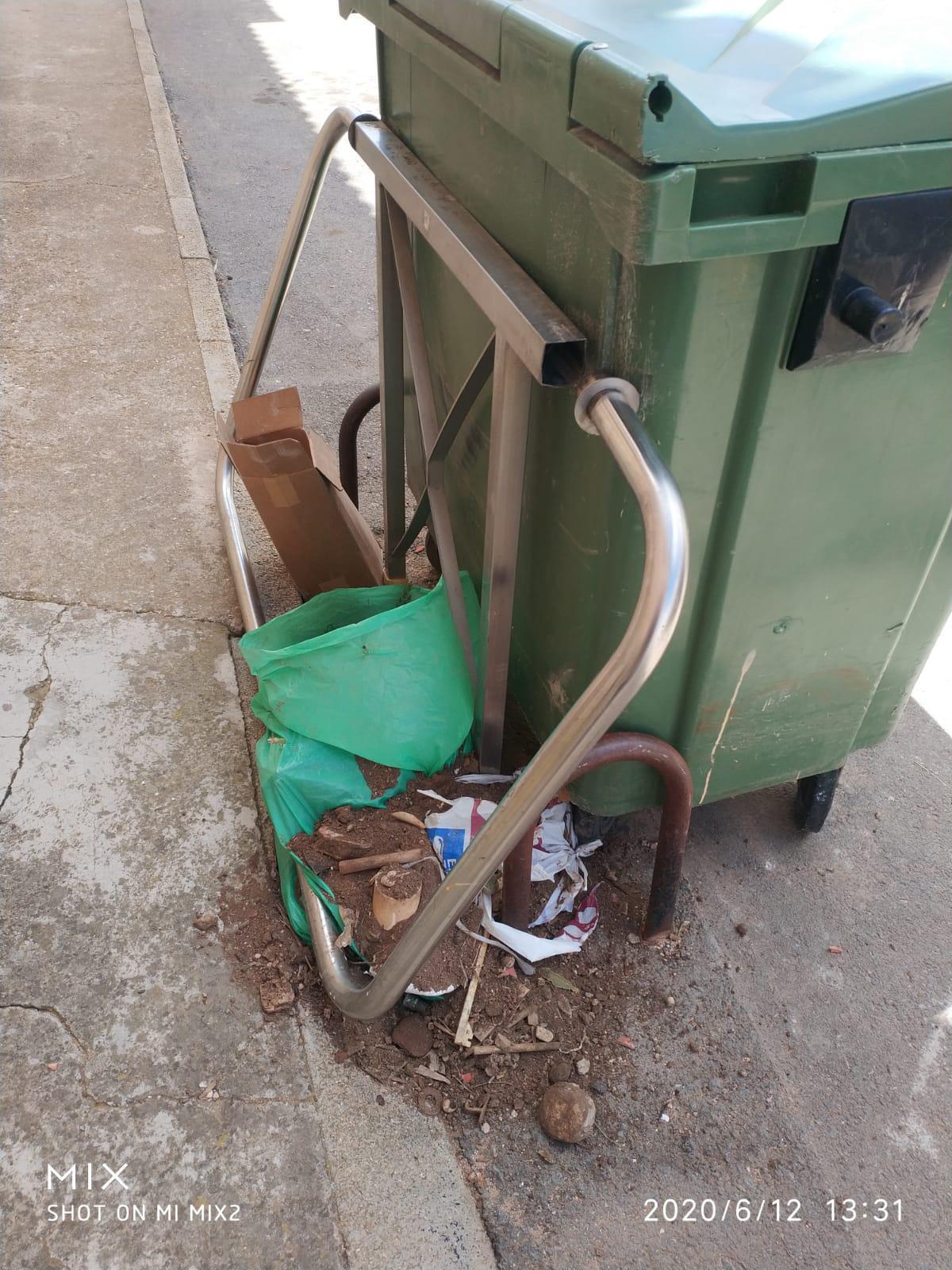 MUNIESA. CONTENEDORES DE BASURA. SANCIONES MUNIESA. CONTENEDORES DE BASURA. SANCIONES