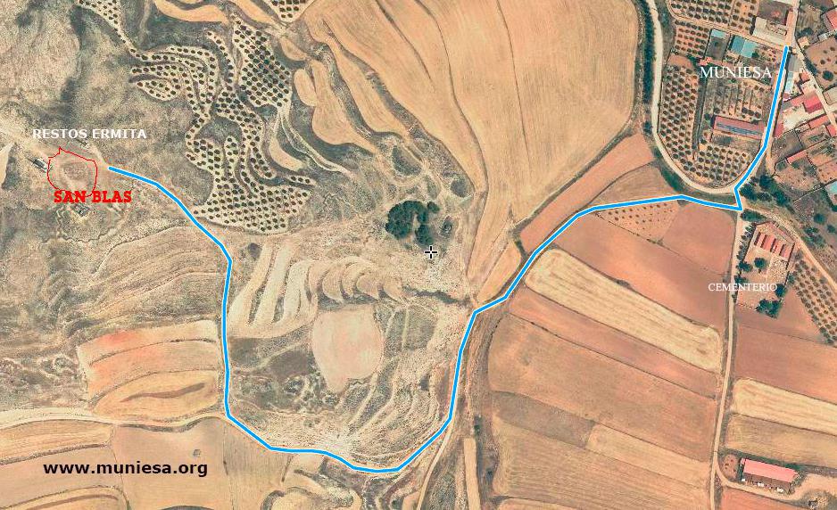 MUNIESA. MIRADOR DE SAN BLAS MUNIESA. MIRADOR DE SAN BLAS