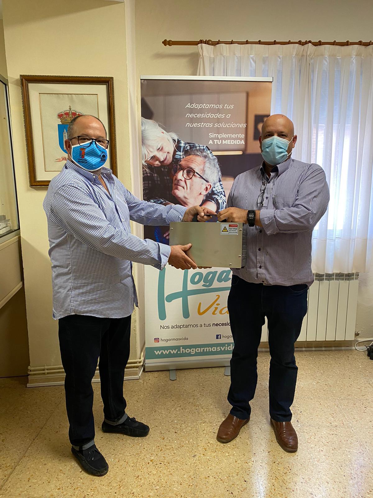 MUNIESA. COVID-19 DESINFECCIÓN CON OZONO MUNIESA. COVID-19 DESINFECCIÓN CON OZONO