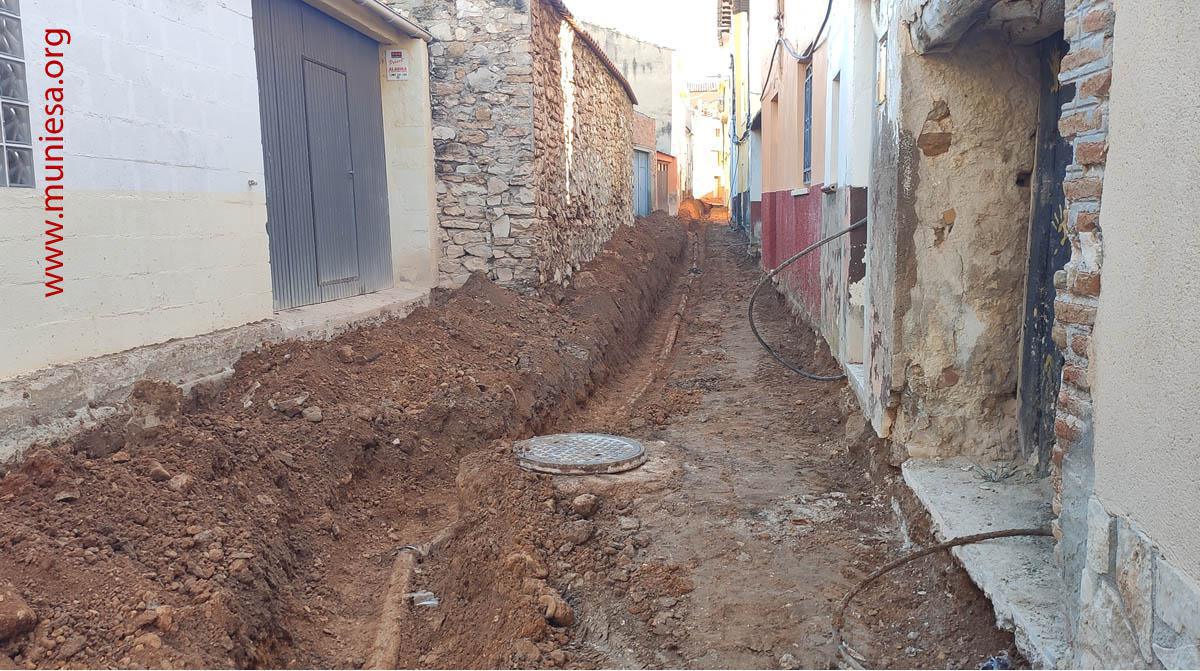 MUNIESA. LA CALLE DEL SOL, RENOVADA MUNIESA. LA CALLE DEL SOL, RENOVADA