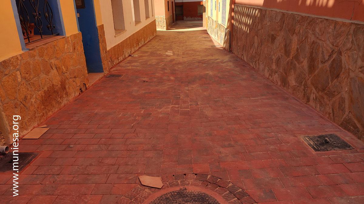 MUNIESA. LA CALLE DEL SOL, RENOVADA MUNIESA. LA CALLE DEL SOL, RENOVADA