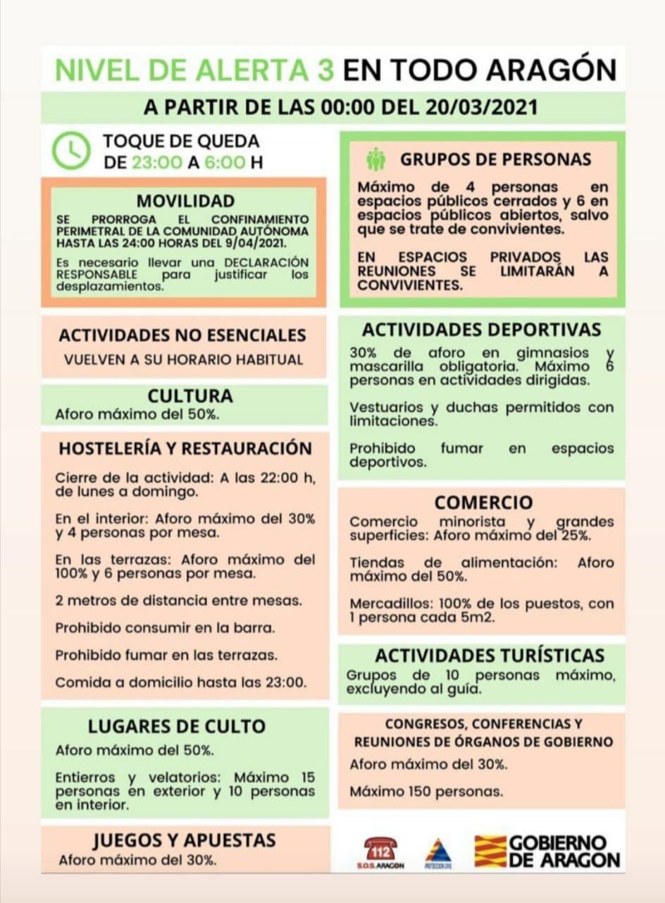 MUNIESA. NORMAS COVID-19 EN SEMANA SANTA MUNIESA. NORMAS COVID-19 EN SEMANA SANTA