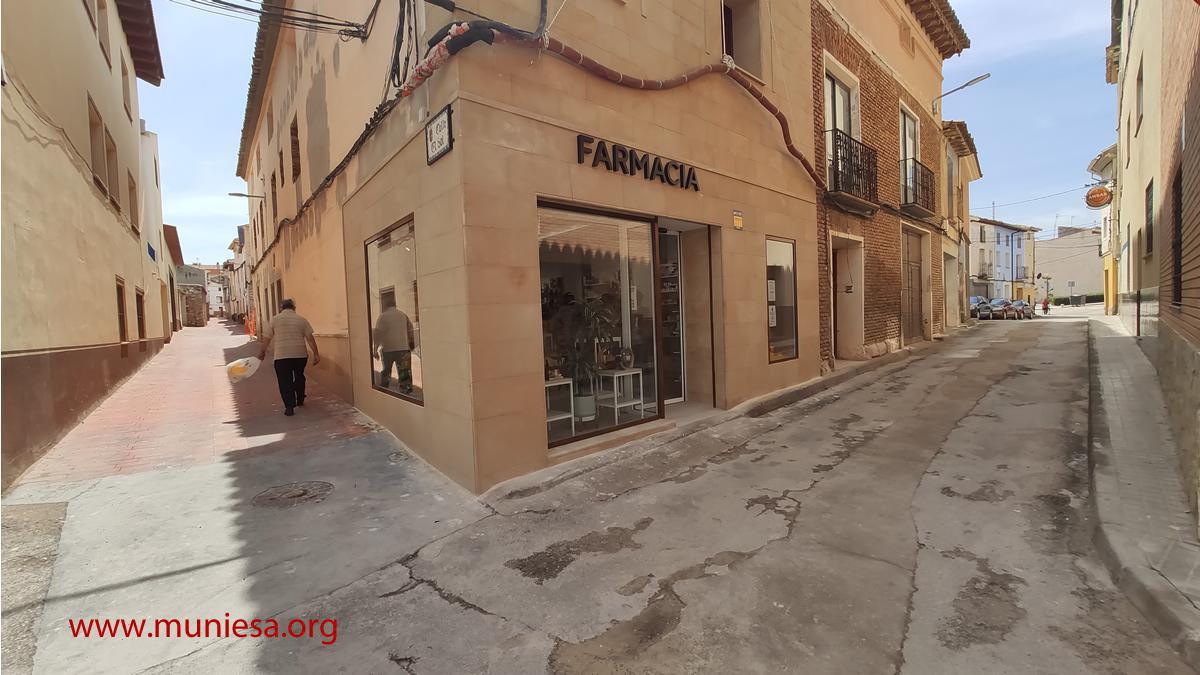 MUNIESA. FARMACIA NUEVA INSTALACIÓN MUNIESA. FARMACIA NUEVA INSTALACIÓN