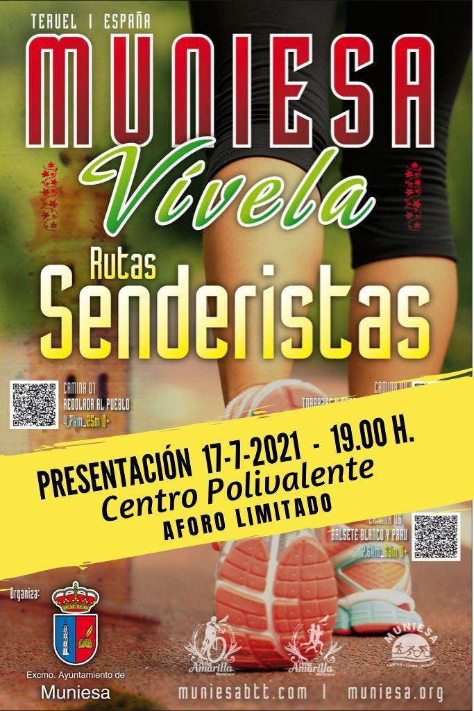 MUNIESA. RUTAS SENDERISTAS. PRESENTACIÓN MUNIESA. RUTAS SENDERISTAS. PRESENTACIÓN