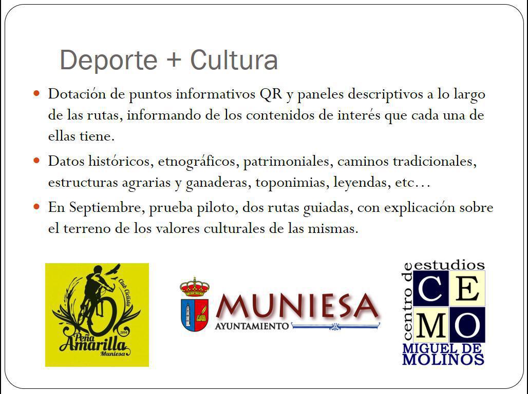 MUNIESA VÍVELA. CALENDARIO DE RUTAS EN GRUPO. PRESENTACIÓN MUNIESA VÍVELA. CALENDARIO DE RUTAS EN GRUPO. PRESENTACIÓN