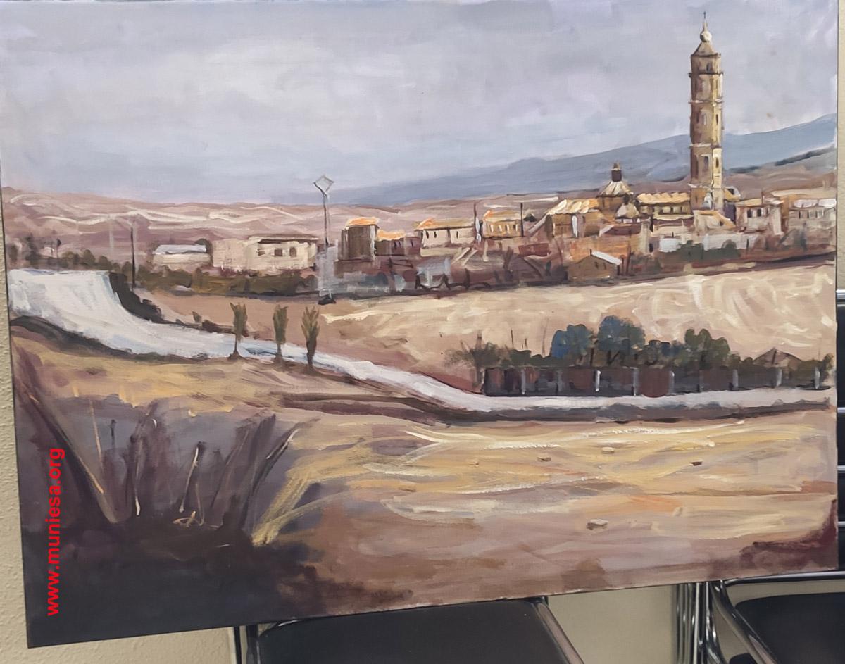 MUNIESA PINTADA. PREMIOS Y CUADROS