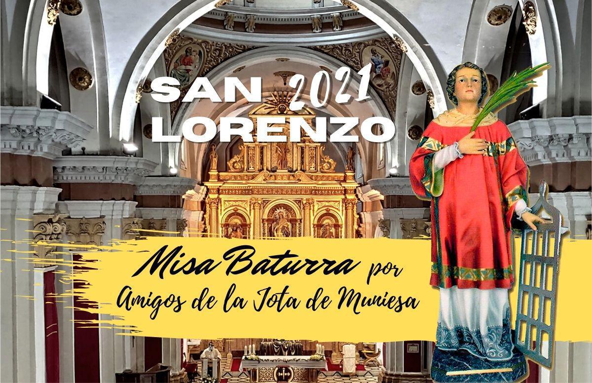 MUNIESA. SU PATRÓN. MISA BATURRA MUNIESA. SU PATRÓN. MISA BATURRA