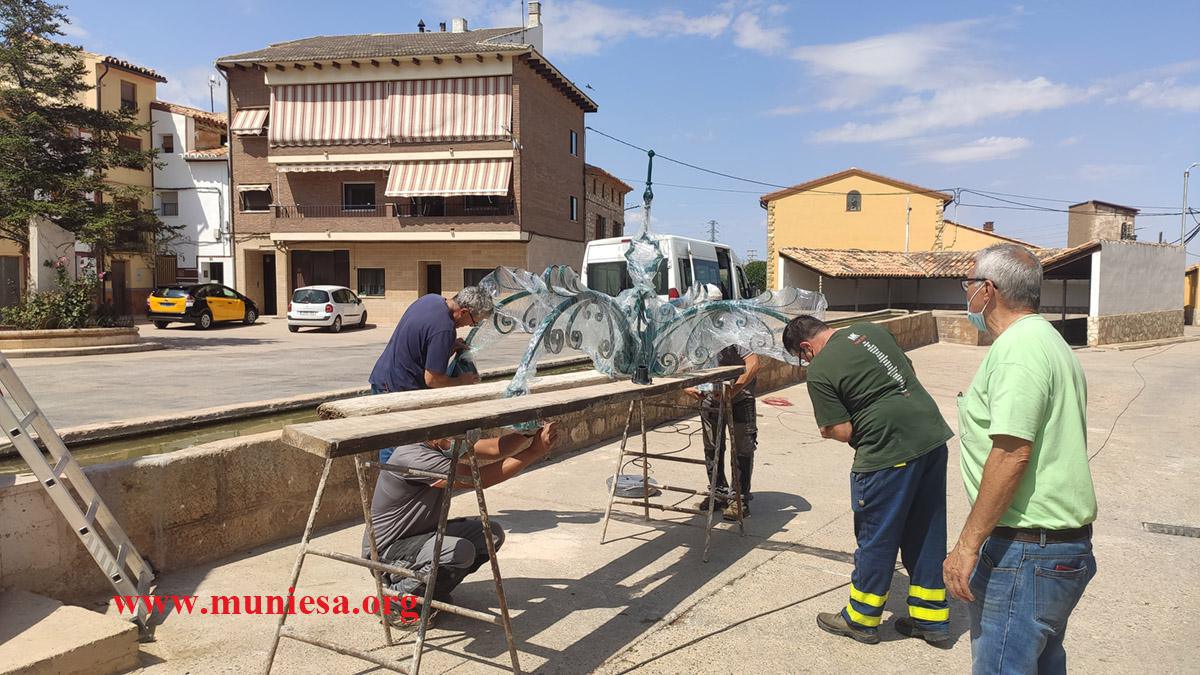 MUNIESA. FUENTE DE LOS TRES CHORROS MUNIESA. FUENTE DE LOS TRES CHORROS