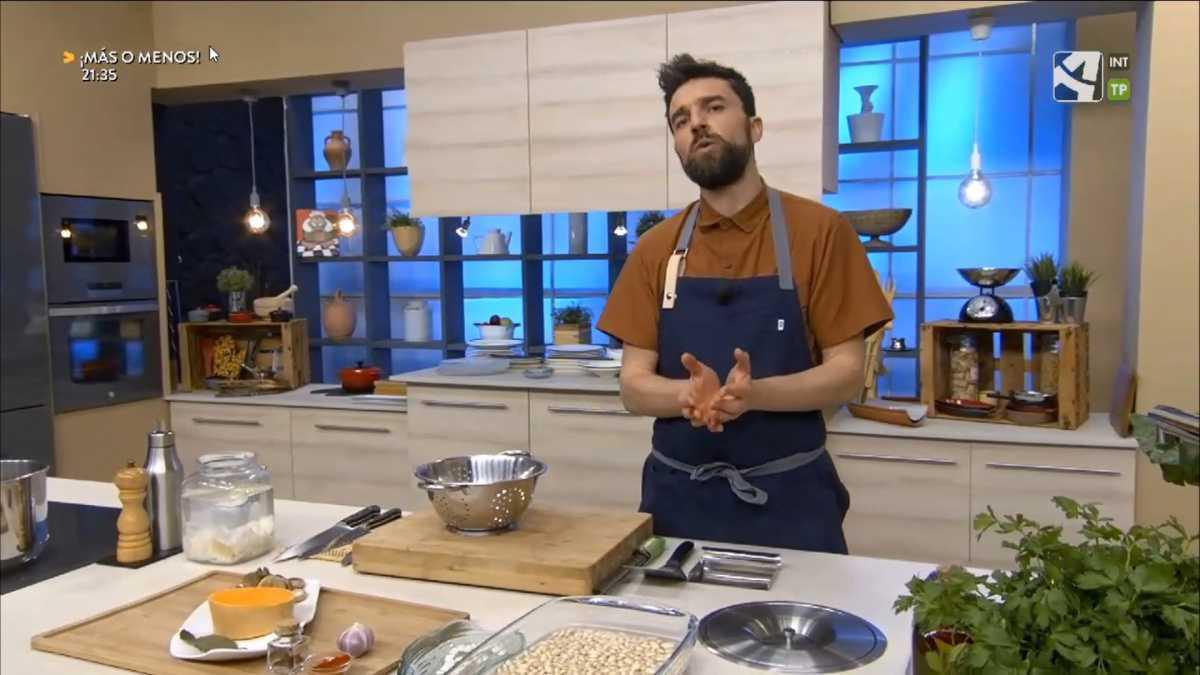VÍDEO. JUDÍAS DE MUNIESA CON BACALAO