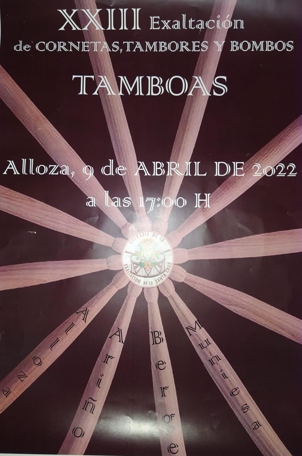 TAMBOAS. EDICIÓN XXIII, EN ALLOZA TAMBOAS. EDICIÓN XXIII, EN ALLOZA