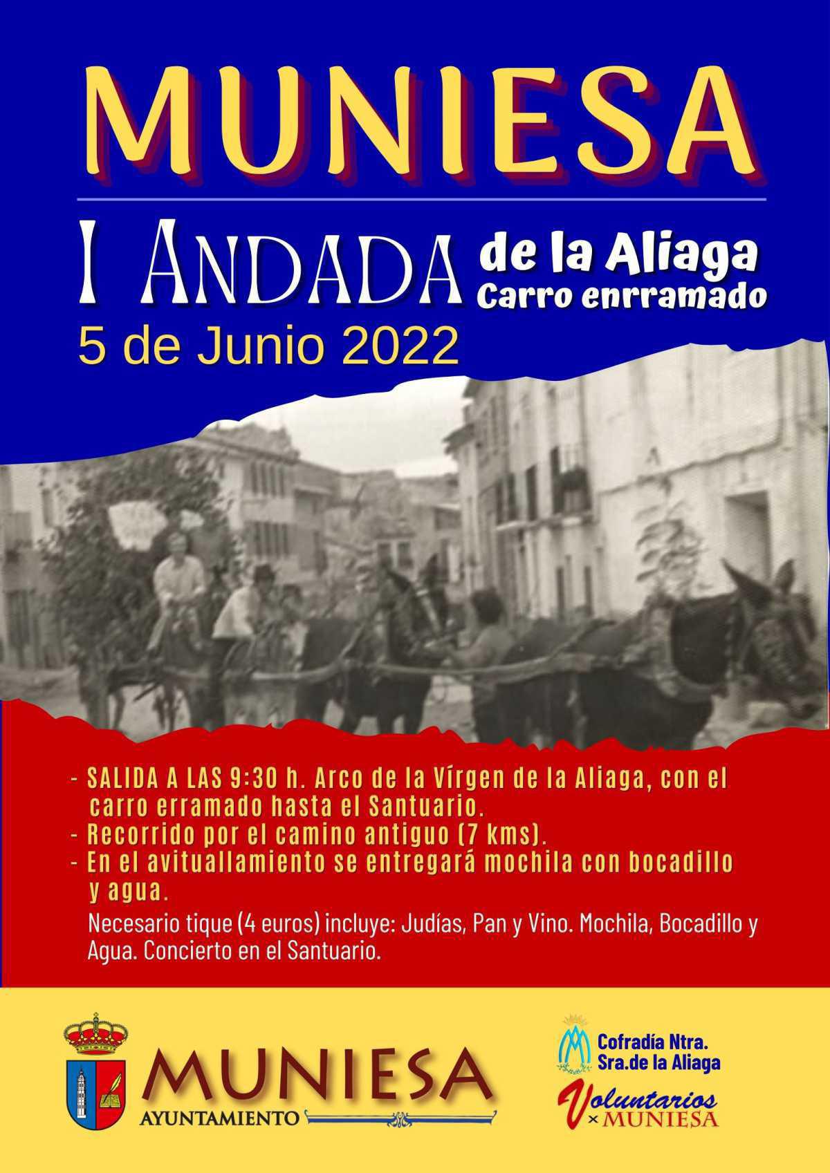 MUNIESA. ROMERÍA Y ANDADA POPULAR MUNIESA. ROMERÍA Y ANDADA POPULAR