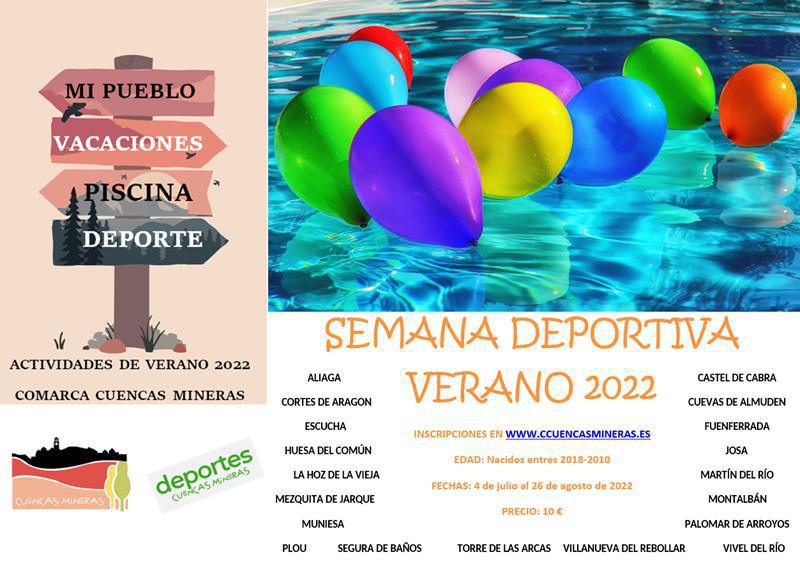 MUNIESA ACTIVIDADES INFANTILES VERANO