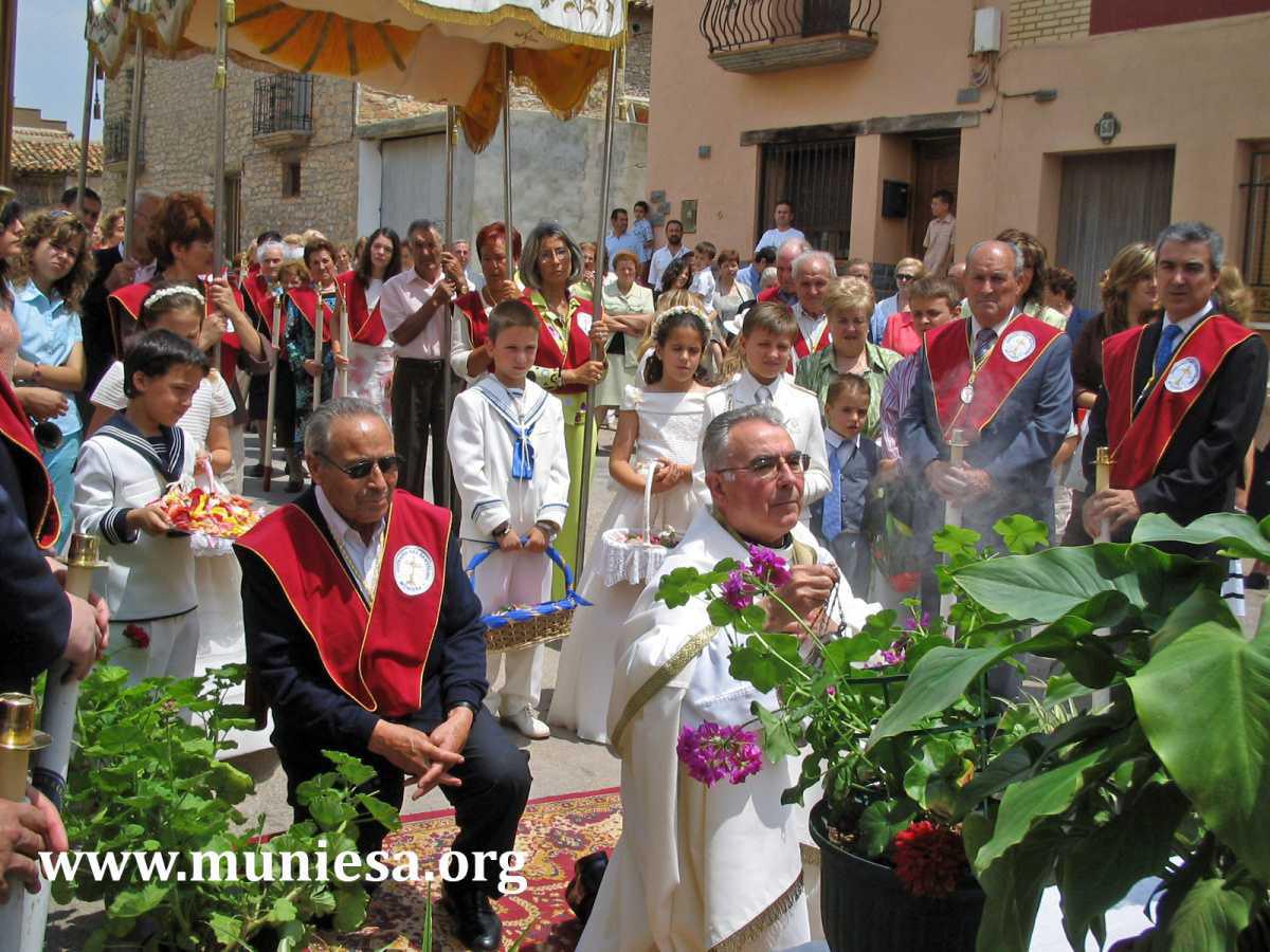 MUNIESA. FIESTA DEL CORPUS. LA MINERVA