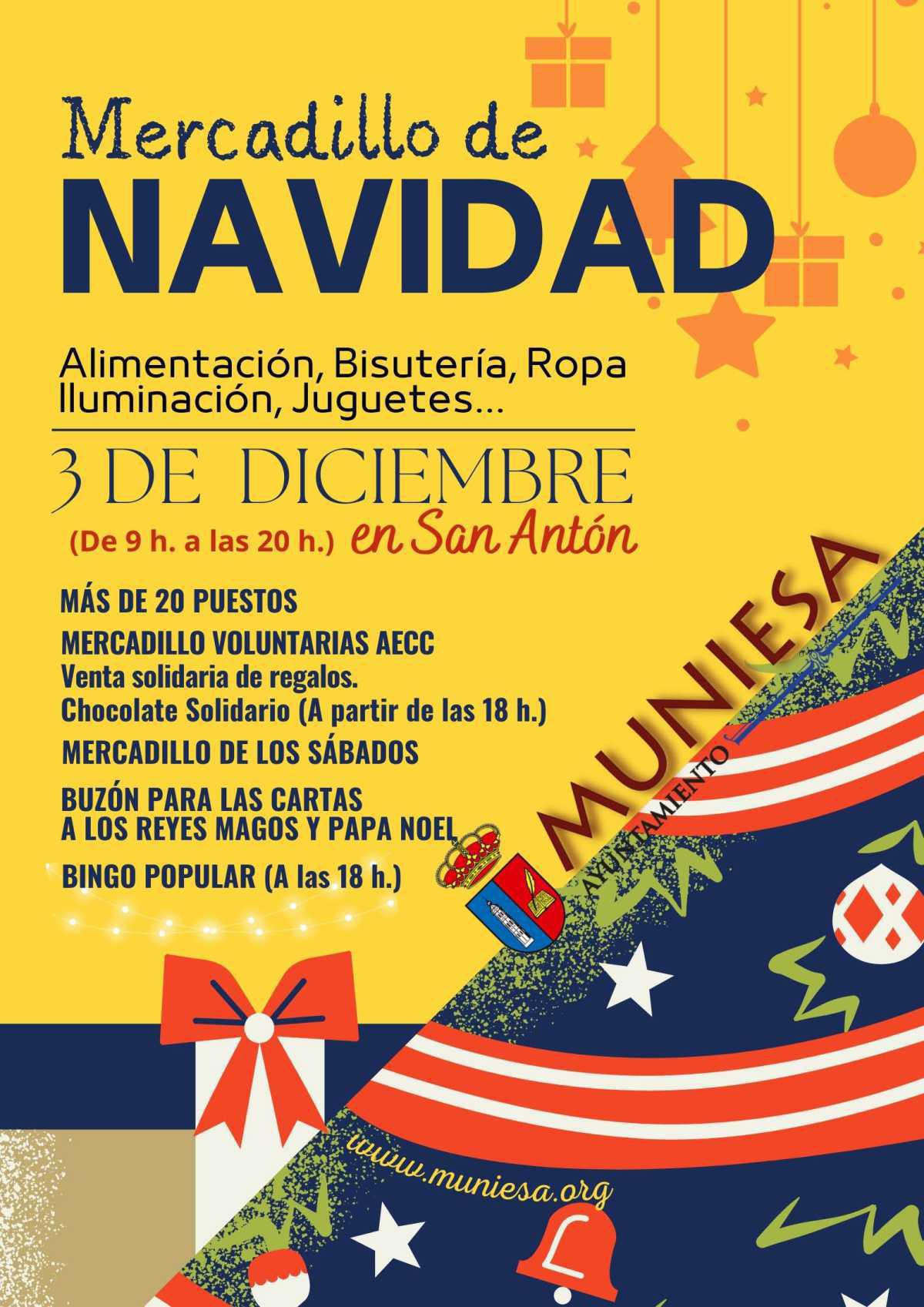 MUNIESA. EVENTOS, MERCADILLO Y VERBENA MUNIESA. EVENTOS, MERCADILLO Y VERBENA