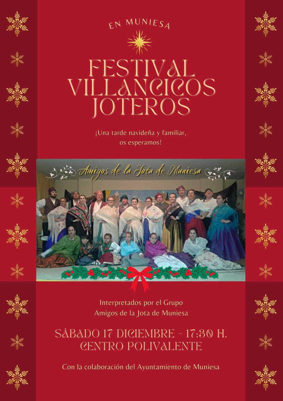 MUNIESA. FESTIVAL DE VILLANCICOS JOTEROS MUNIESA. FESTIVAL DE VILLANCICOS JOTEROS