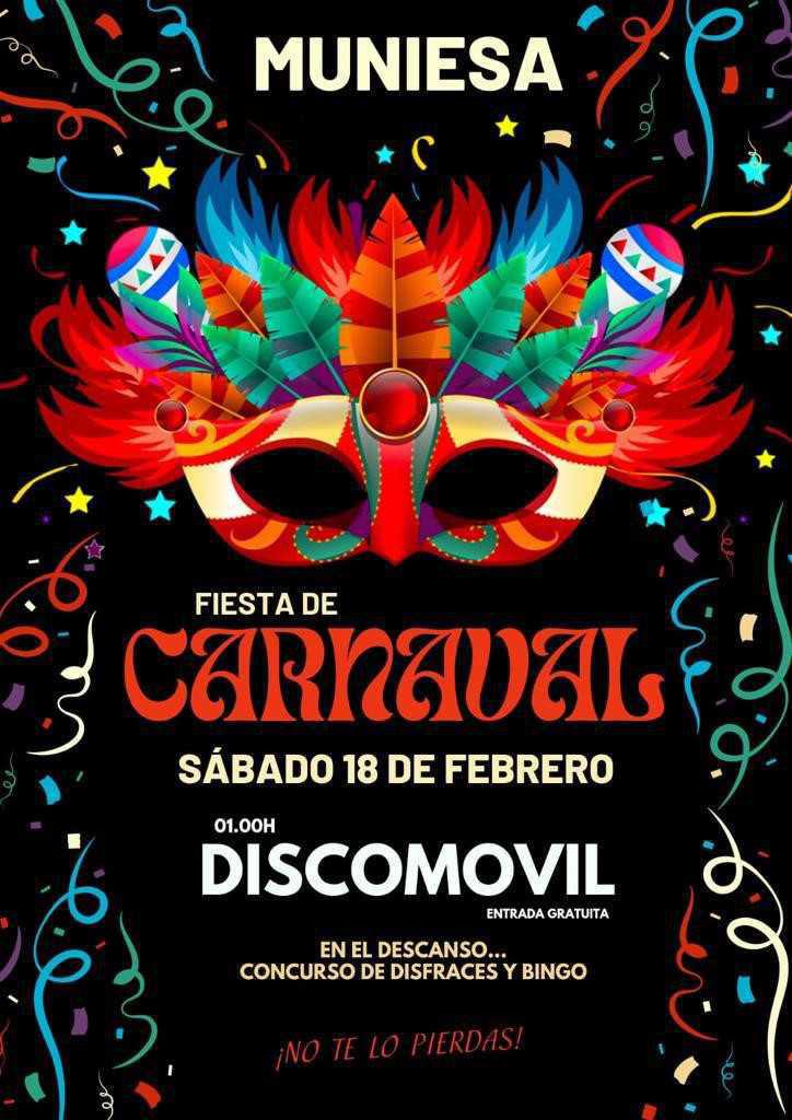 MUNIESA. FIESTA DEL CARNAVAL MUNIESA. FIESTA DEL CARNAVAL