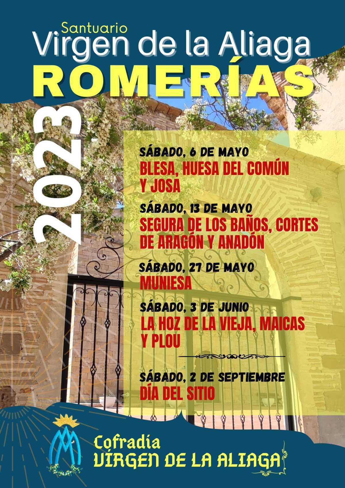 ROMERÍAS VIRGEN DE LA ALIAGA 2023 ROMERÍAS VIRGEN DE LA ALIAGA 2023