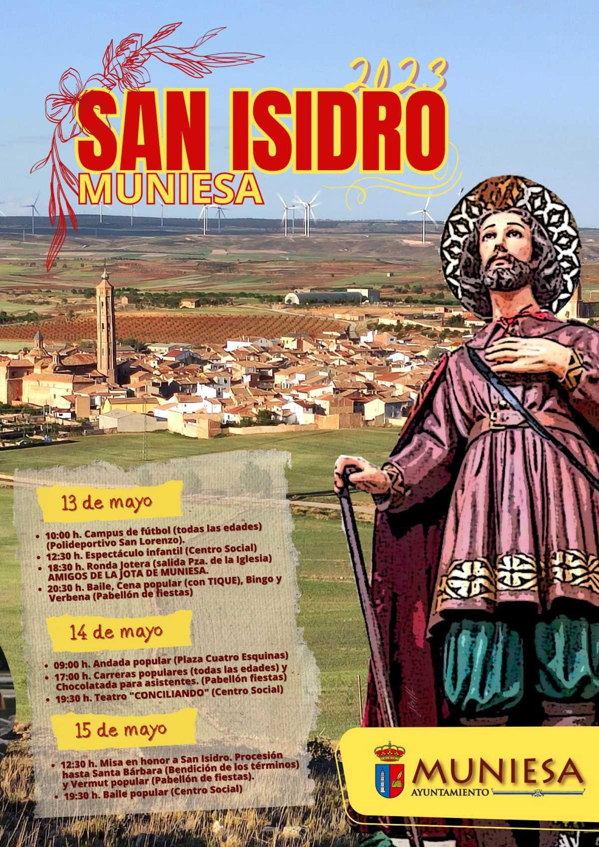 MUNIESA CELEBRA SAN ISIDRO 2023 MUNIESA CELEBRA SAN ISIDRO 2023