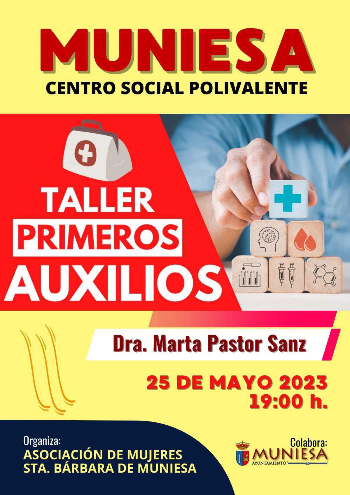 MUNIESA. TALLER DE PRIMEROS AUXILIOS MUNIESA. TALLER DE PRIMEROS AUXILIOS