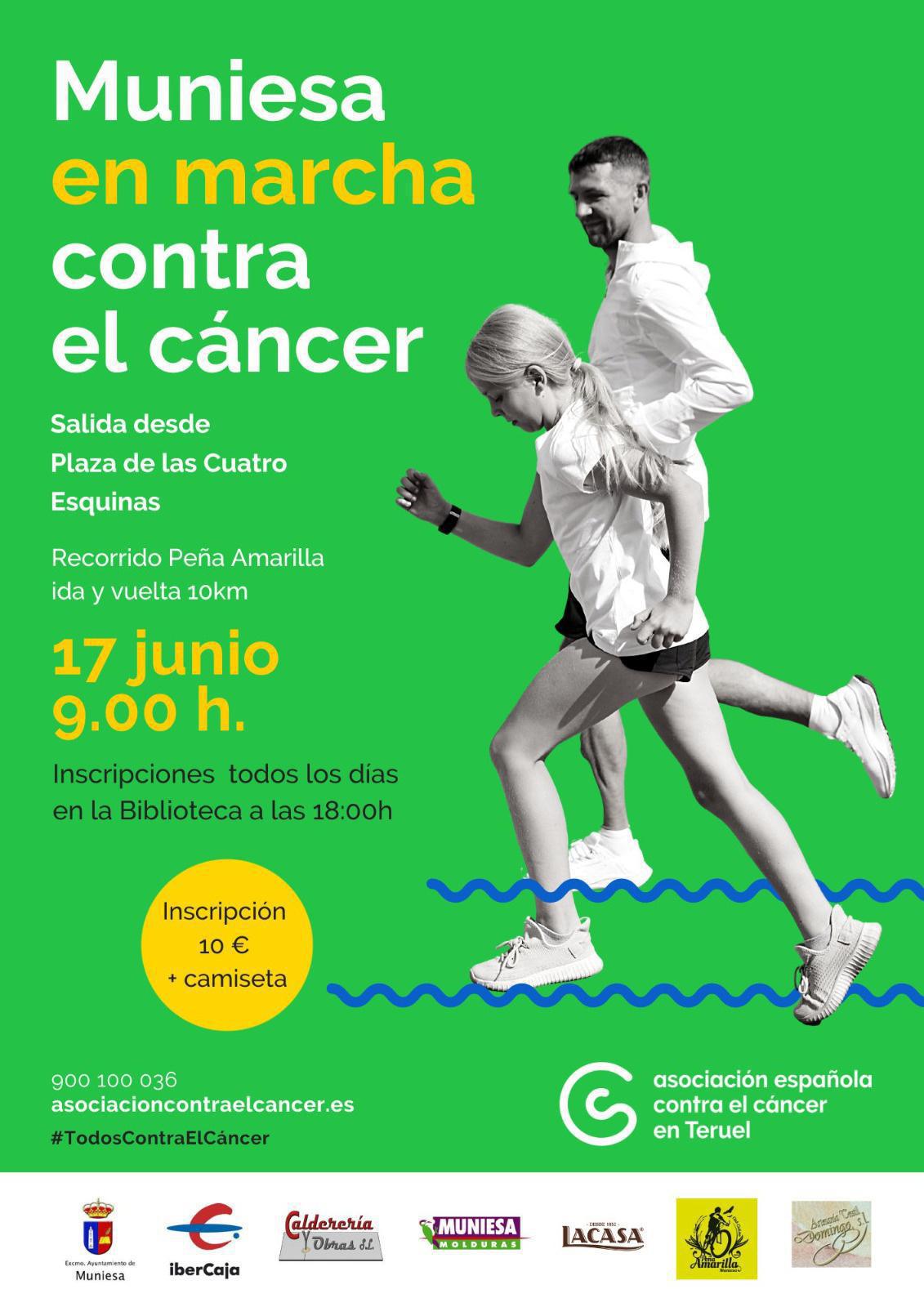 MUNIESA MARCHA CONTRA EL CÁNCER MUNIESA MARCHA CONTRA EL CÁNCER