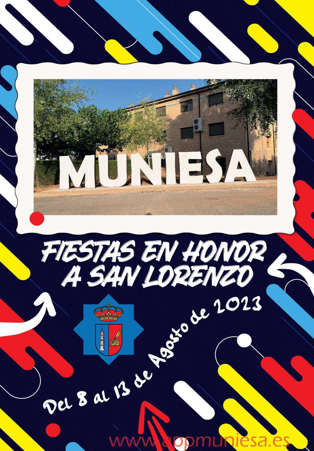 MUNIESA. PROGRAMA SAN LORENZO 2023