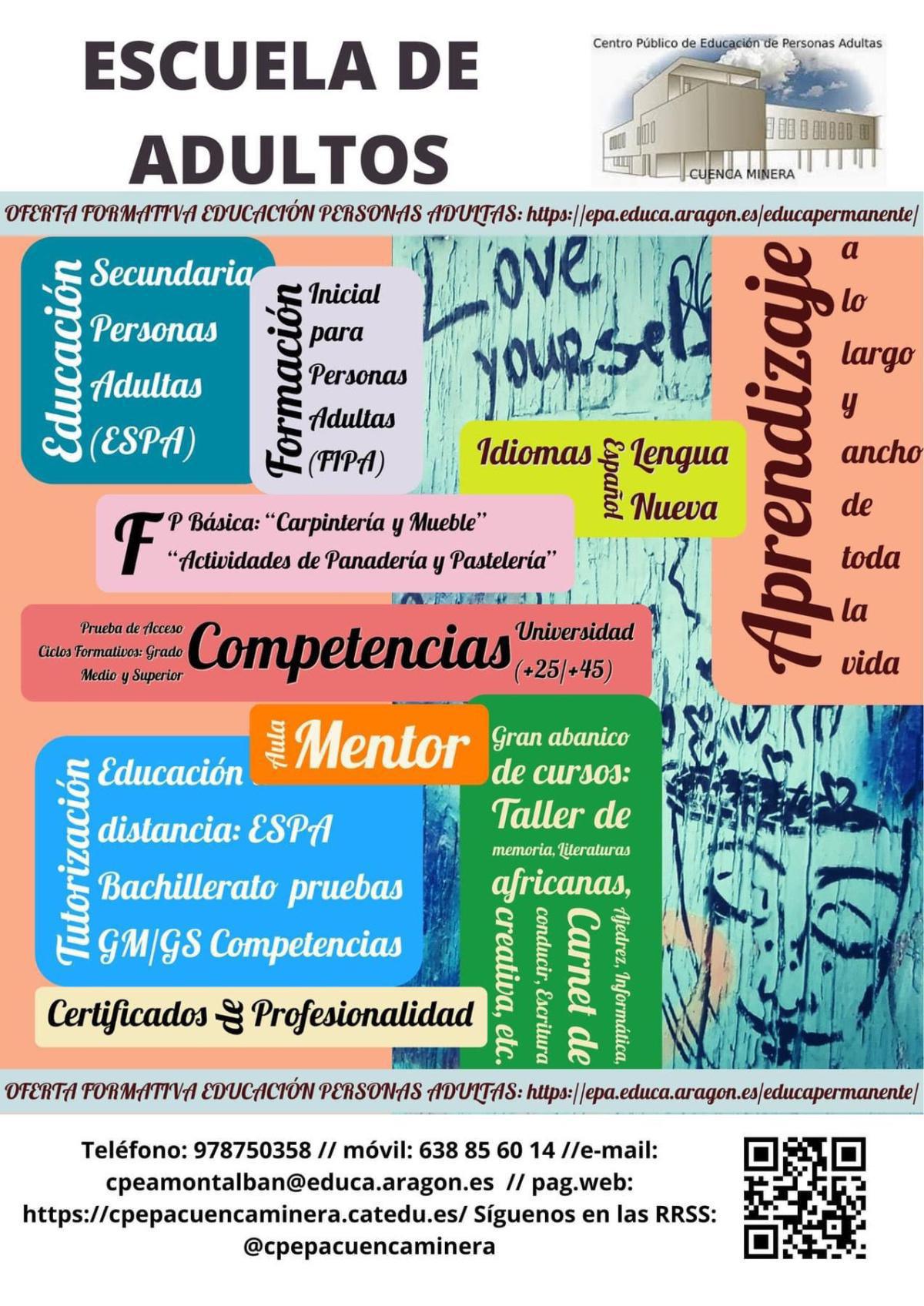 MUNIESA. EDUCACIÓN PARA ADULTOS