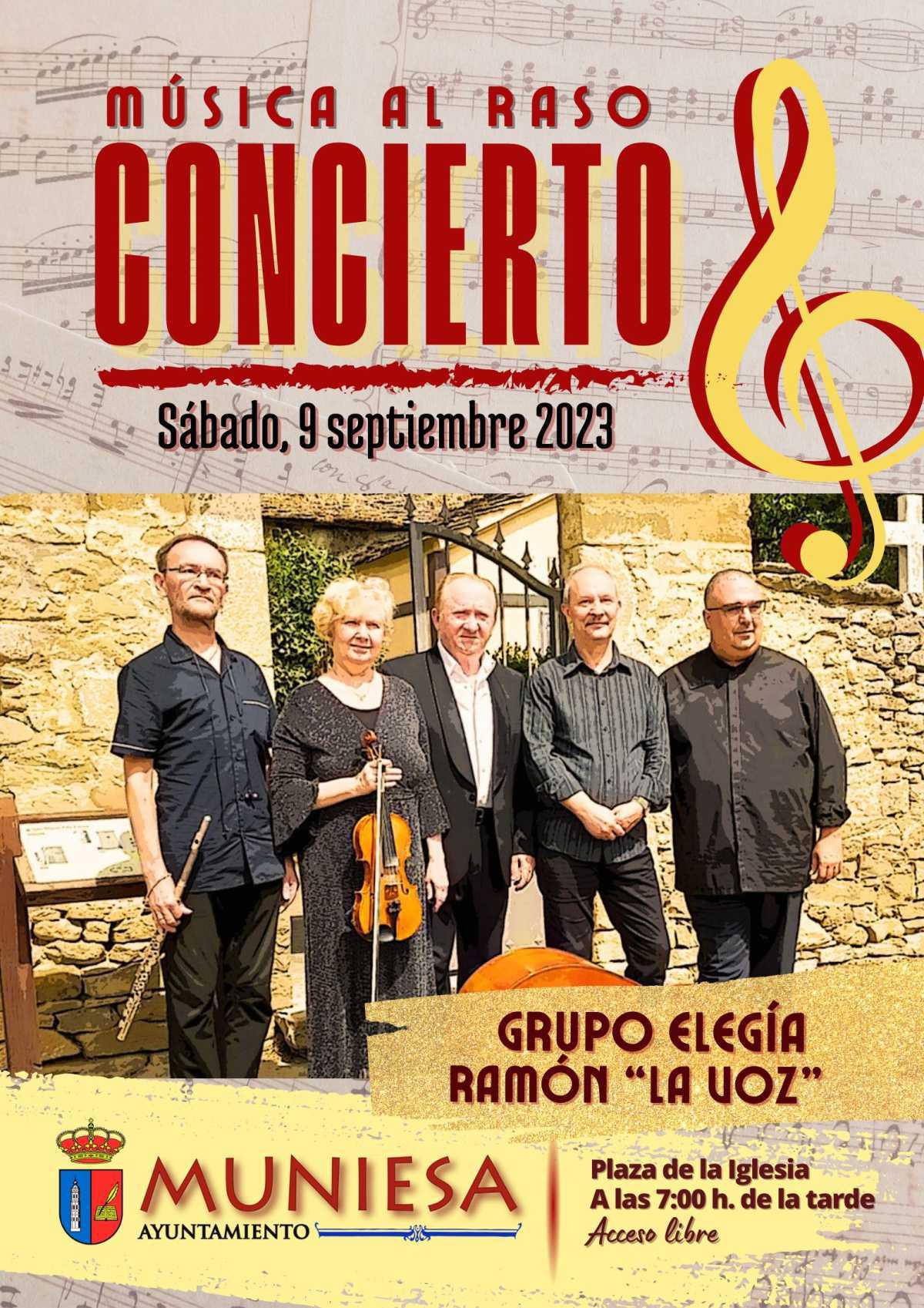 MUNIESA. CONCIERTO MÚSICA AL RASO