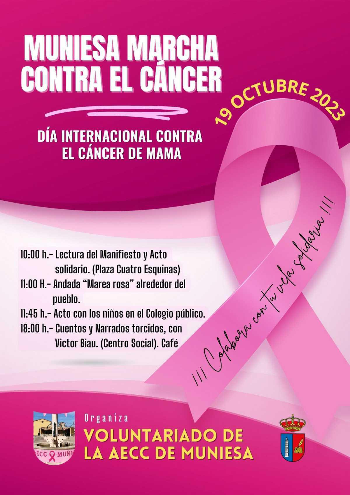 MUNIESA SOLIDARIA CONTRA EL CÁNCER MUNIESA SOLIDARIA CONTRA EL CÁNCER