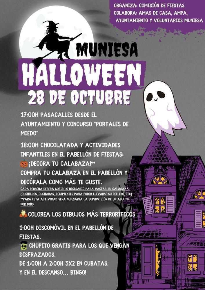 MUNIESA. FIESTA DE HALLOWEEN MUNIESA. FIESTA DE HALLOWEEN