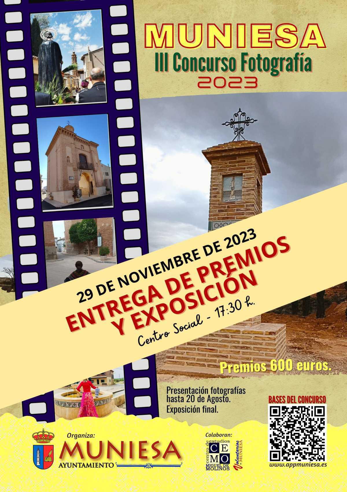 MUNIESA. ENTREGA PREMIOS FOTO-23 Y EXPOSICIÓN MUNIESA. ENTREGA PREMIOS FOTO-23 Y EXPOSICIÓN