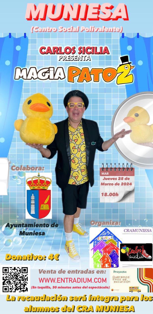 COLEGIO DE MUNIESA "MAGIA PATO2" COLEGIO DE MUNIESA "MAGIA PATO2"
