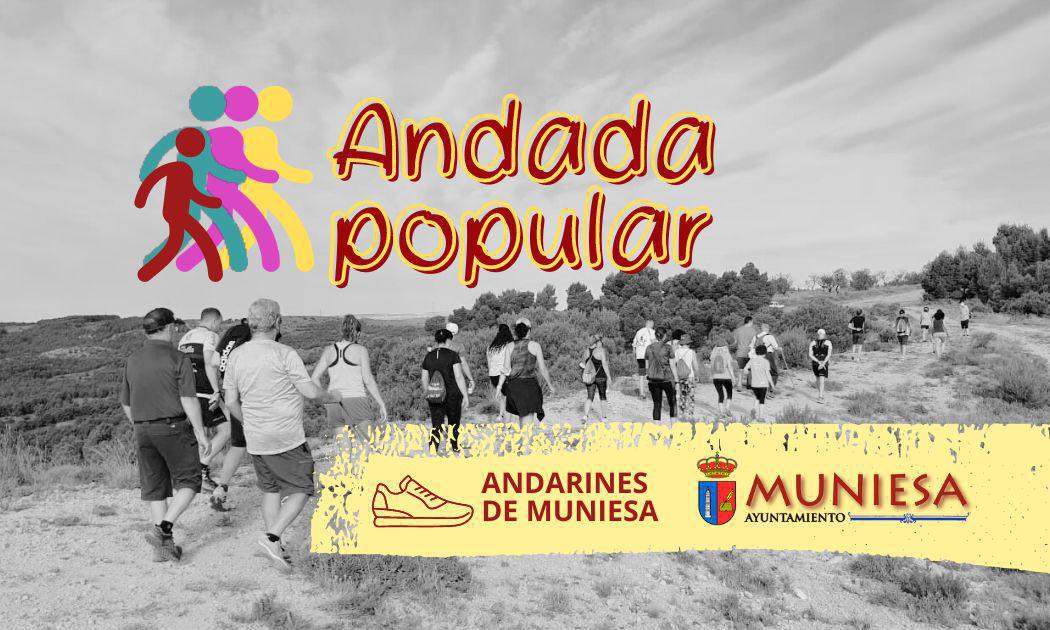 MUNIESA CAMINA ANDADA POPULAR MUNIESA CAMINA ANDADA POPULAR