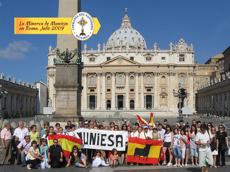 MUNIESA A ROMA CON LA MINERVA MUNIESA A ROMA CON LA MINERVA