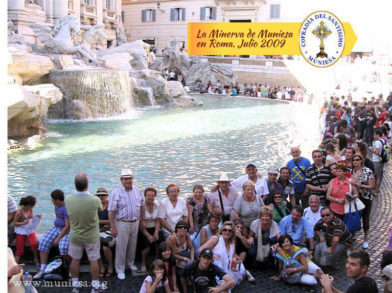 MUNIESA A ROMA CON LA MINERVA MUNIESA A ROMA CON LA MINERVA