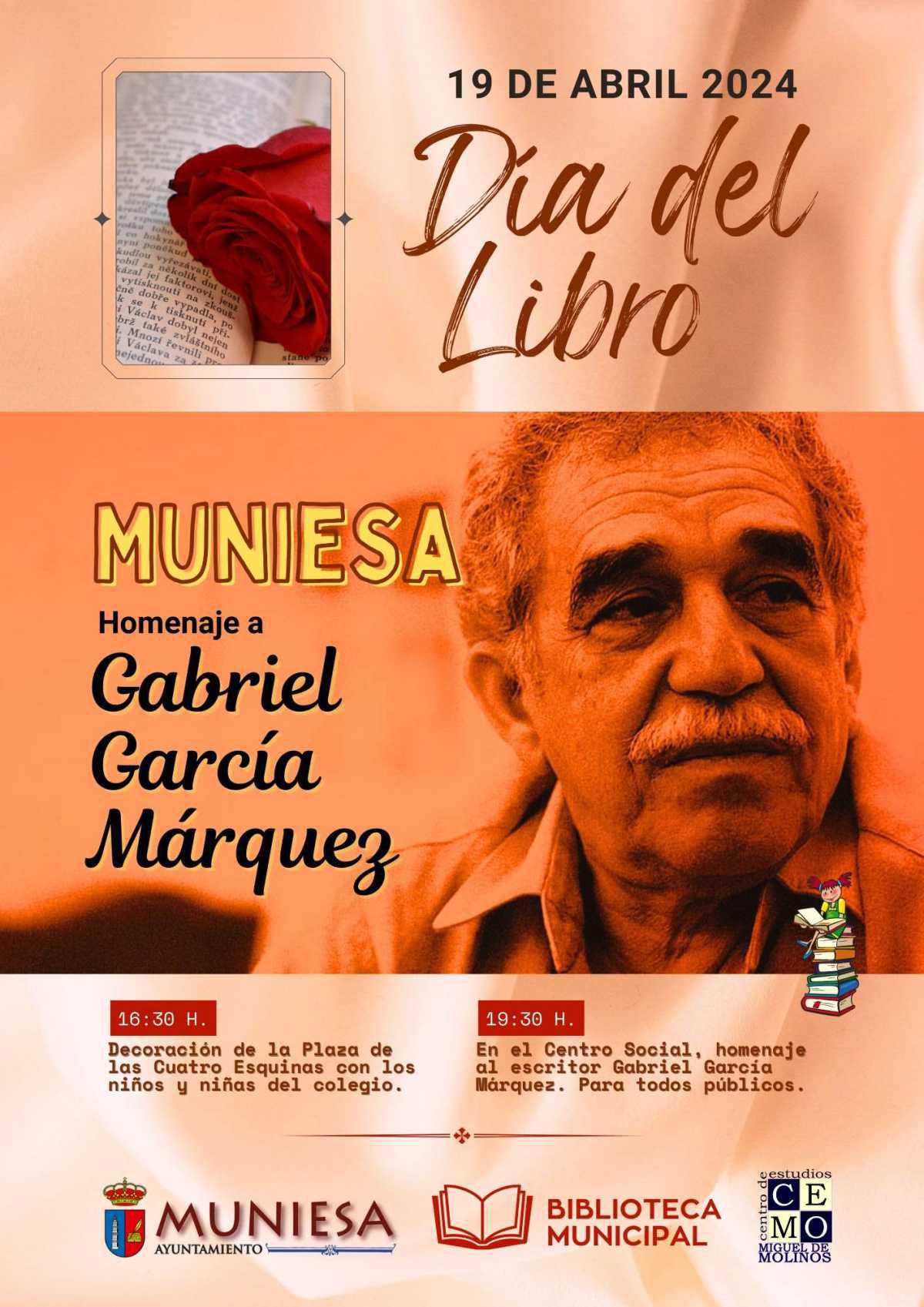 MUNIESA CELEBRARÁ EL DÍA DEL LIBRO MUNIESA CELEBRARÁ EL DÍA DEL LIBRO