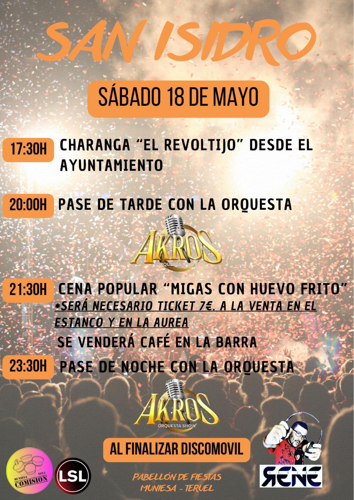 MUNIESA CELEBRA SAN ISIDRO 2024 MUNIESA CELEBRA SAN ISIDRO 2024