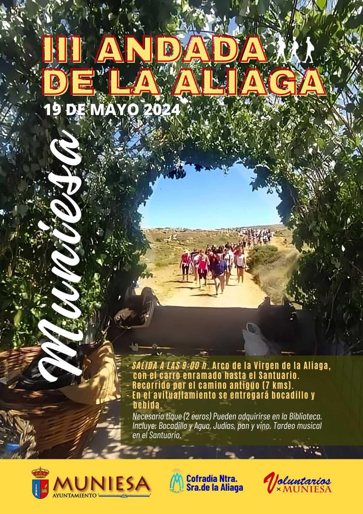 MUNIESA. ROMERIA, ANDADA, COMIDA Y MÚSICA MUNIESA. ROMERIA, ANDADA, COMIDA Y MÚSICA