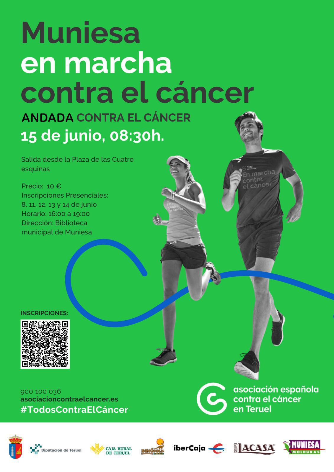 MUNIESA ANDA CONTRA EL CÁNCER. DINÓPOLIS