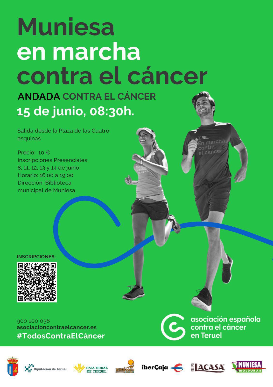 MUNIESA ANDA CONTRA EL CÁNCER. DINÓPOLIS MUNIESA ANDA CONTRA EL CÁNCER. DINÓPOLIS