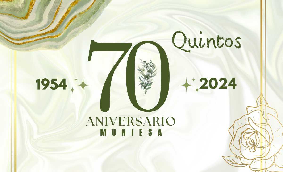 MUNIESA. QUINTOS. 70 ANIVERSARIO