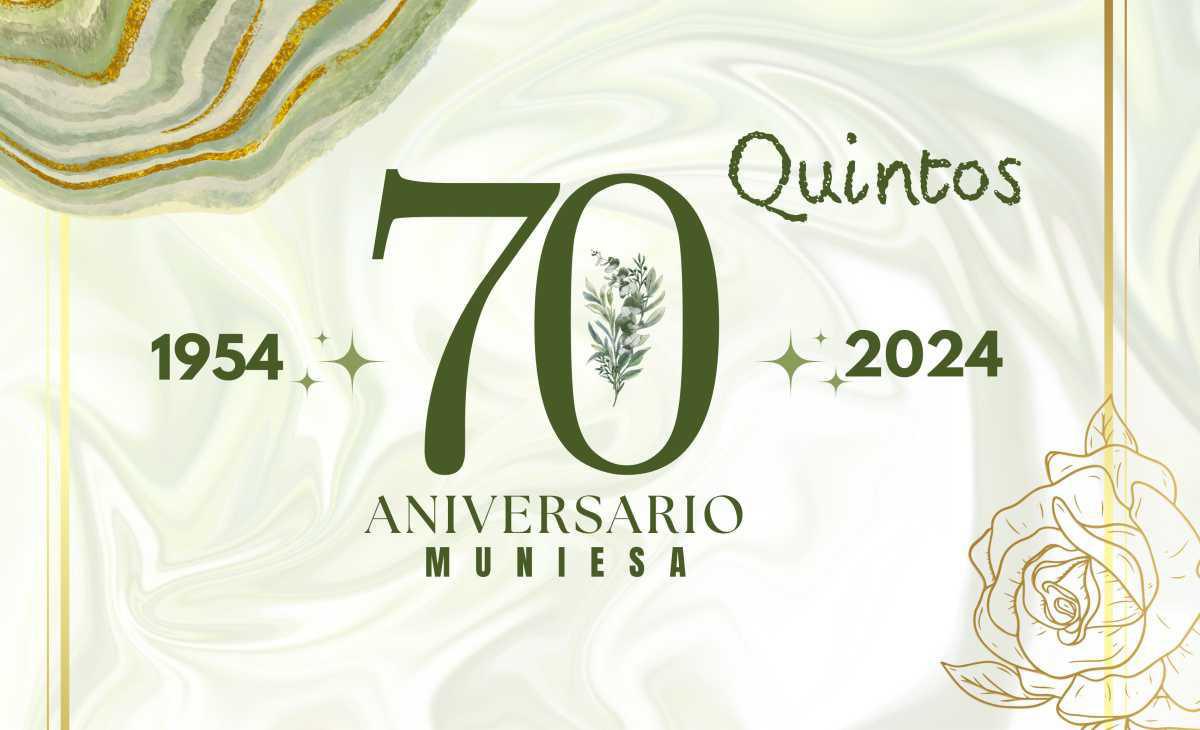 MUNIESA. QUINTOS. 70 ANIVERSARIO MUNIESA. QUINTOS. 70 ANIVERSARIO