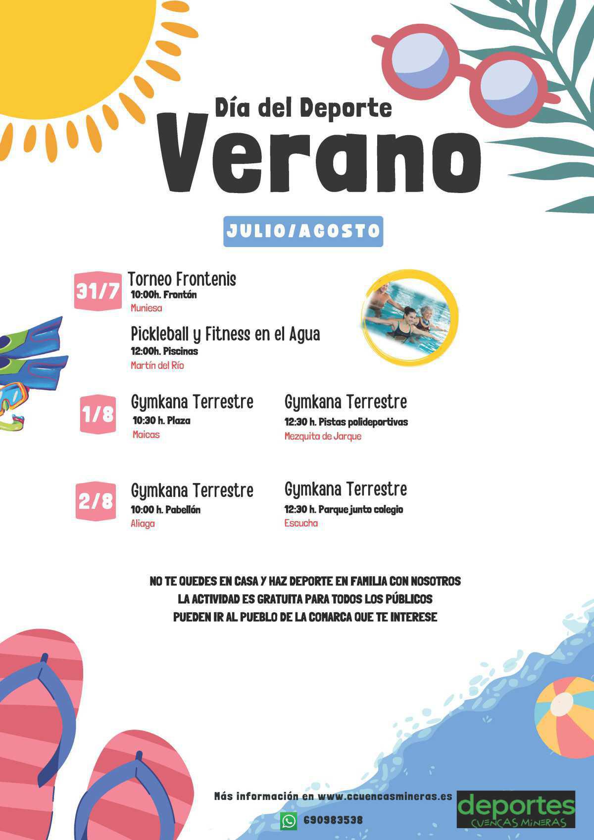 MUNIESA. DEPORTES DÍA DEL VERANO MUNIESA. DEPORTES DÍA DEL VERANO