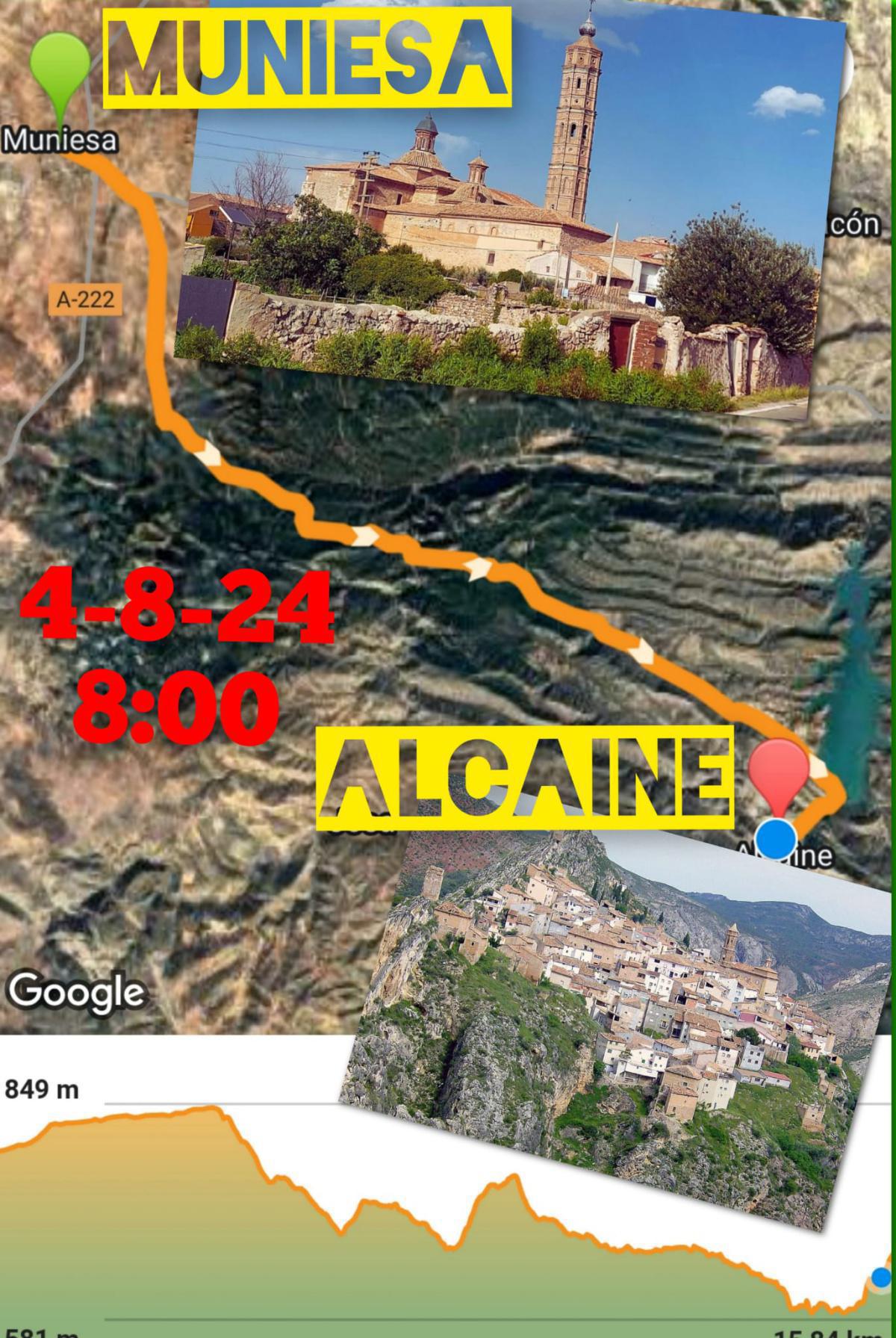 MUNIESA. ANDADAS: NOCTURNA / ALCAINE MUNIESA. ANDADAS: NOCTURNA / ALCAINE