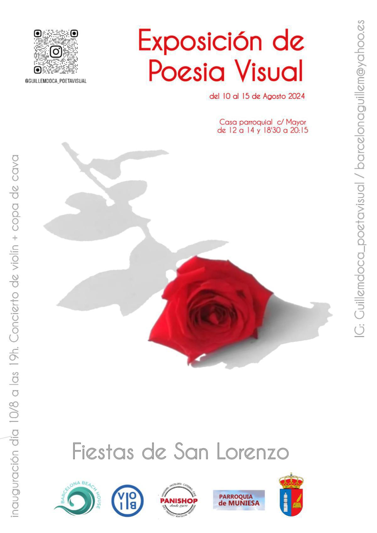 MUNIESA EXPOSICIÓN POESIA VISUAL MUNIESA EXPOSICIÓN POESIA VISUAL