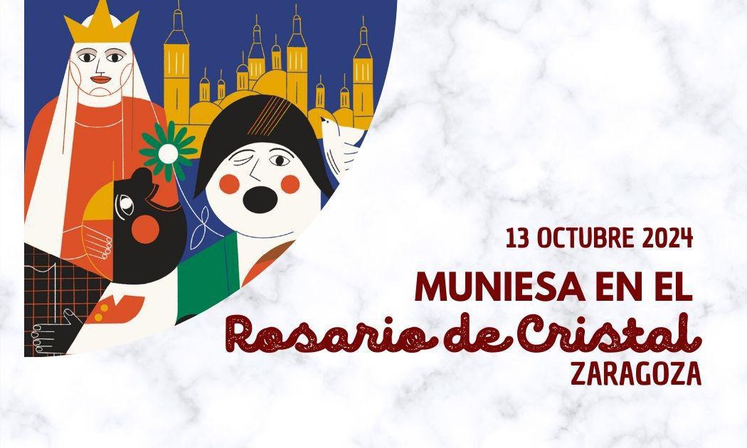 MUNIESA. ROSARIO DE CRISTAL. ZARAGOZA MUNIESA. ROSARIO DE CRISTAL. ZARAGOZA